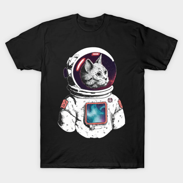 Cat Astronaut T-Shirt by ArtisticCorner